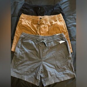 3 pairs of men shorts.